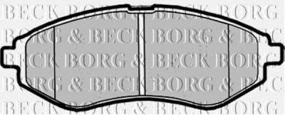 BORG & BECK bbp1879 -  Комплект тормозных колодок, дисковый тормоз